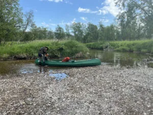Med kano opp Vieksa #utivillmarka