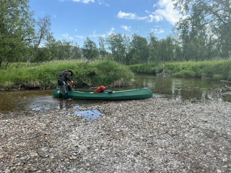 Med kano opp Vieksa #utivillmarka